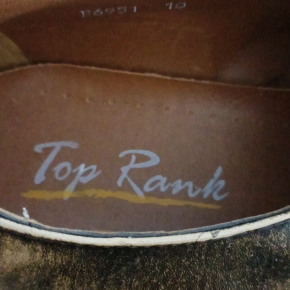 👟 Top Rank Dress Shoes Size 10 - Picture 8 of 14
